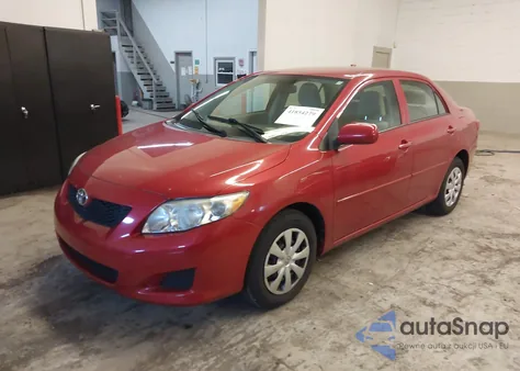 2010 Toyota Corolla Le z USA, uszkodzony, nr VIN 2T1BU4EE1AC519980
